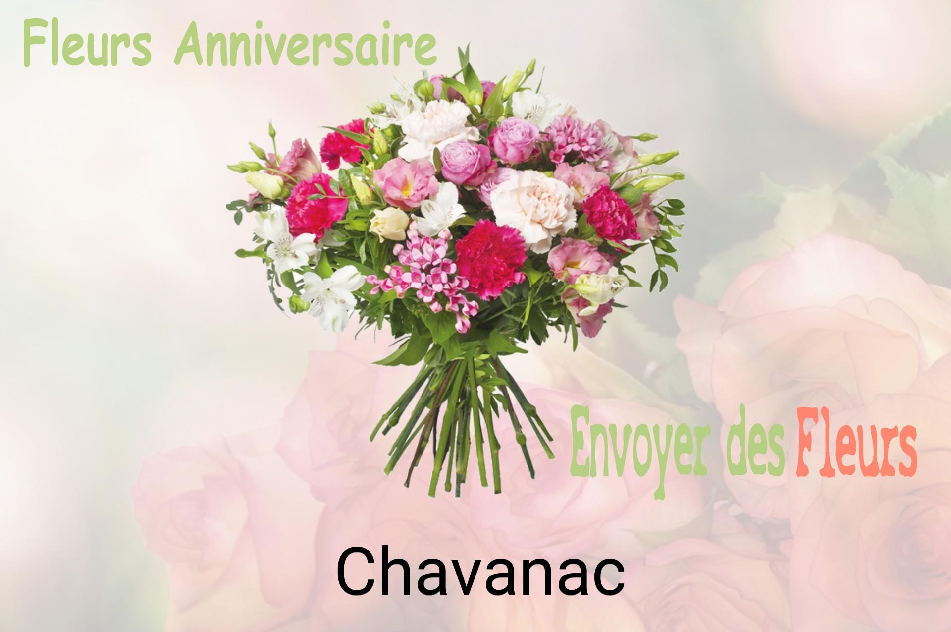 Bouquet de fleurs d’anniversaire livré à Chavanac